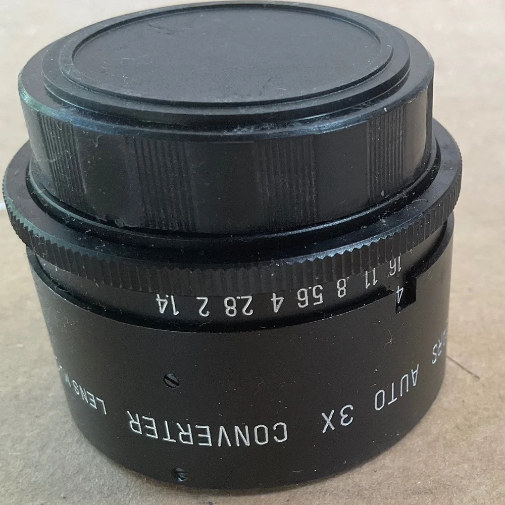 🎥 Sears auto 3x converter lens 📸